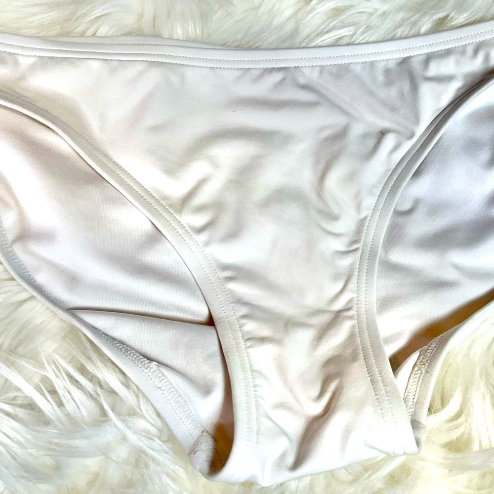 Michael Kors Small White Bikini Bottom